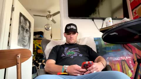 Snapshot of theoutfitter chatting on January 1, 7:10 pm MISTERPOWERS online show from January 1, 7:10 pm