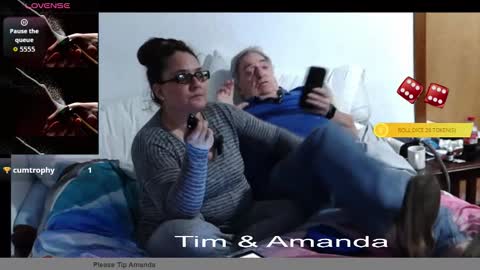 Tim  Amanda online show from February 4, 5:19 pm