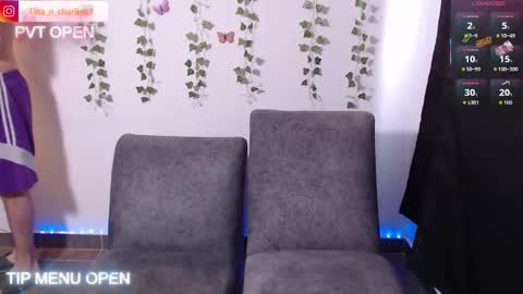 Snapshot of tina_n_charlie chatting on May 11, 2:45 pm Tina N Charlie online show from May 11, 2:45 pm