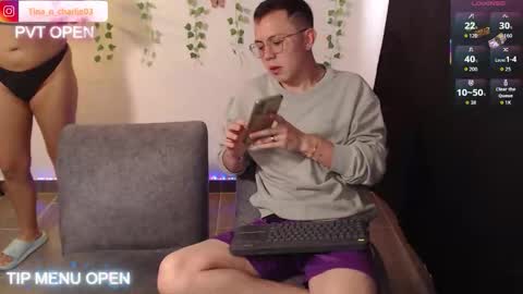 Snapshot of tina_n_charlie chatting on May 16, 2:27 pm Tina N Charlie online show from May 16, 2:27 pm