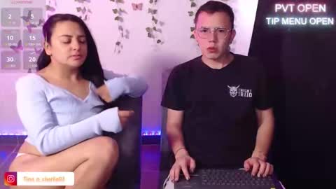 Snapshot of tina_n_charlie chatting on May 27, 5:54 pm Tina N Charlie online show from May 27, 5:54 pm