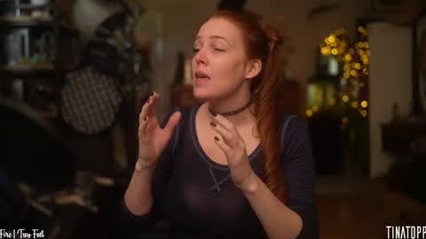 Snapshot of tinatopp chatting on October 23, 5:55 pm Tina - online show from October 23, 5:55 pm