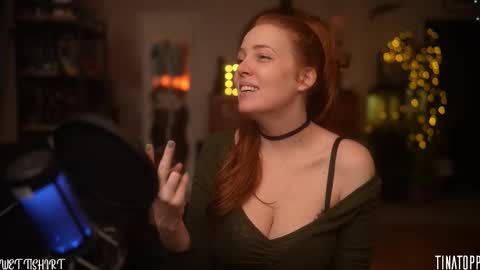 Snapshot of tinatopp chatting on March 2, 3:30 am Tina - online show from March 2, 3:30 am