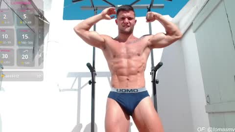 Snapshot of tomasmv chatting on June 8, 8:48 am ONLYFANS50 OFF TODAY online show from June 8, 8:48 am
