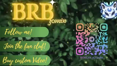 trickykitsune online show from June 19, 3:16 pm