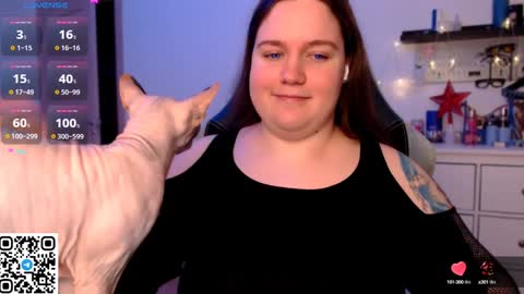 Tina online show from December 8, 9:19 pm