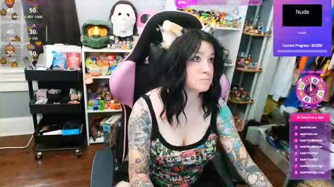 Snapshot of trinitykatze chatting on October 15, 8:20 pm Trin Kat pet online show from October 15, 8:20 pm