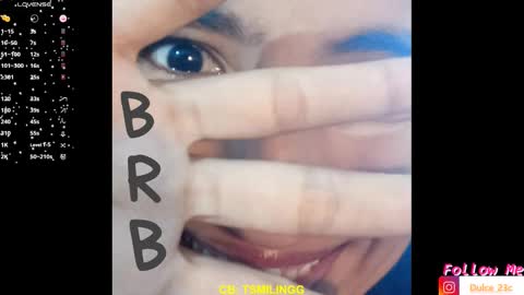 Snapshot of tsmilingg chatting on January 22, 6:52 pm Dulce online show from January 22, 6:52 pm