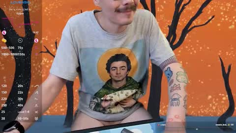 Snapshot of tumbles05 chatting on November 14, 6:34 am tumbling through online show from November 14, 6:34 am