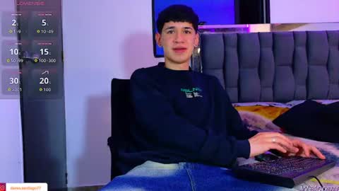 Snapshot of twink_daren chatting on July 16, 2:17 am Mr Daren online show from July 16, 2:17 am