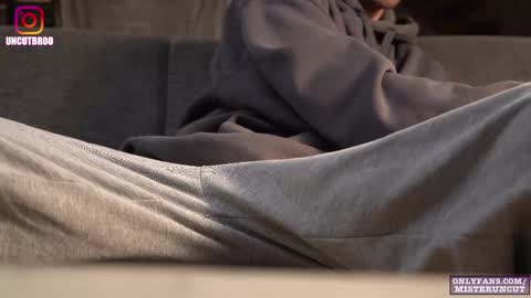 Snapshot of uncutgerman420 chatting on October 12, 7:46 pm Mister Uncut online show from October 12, 7:46 pm