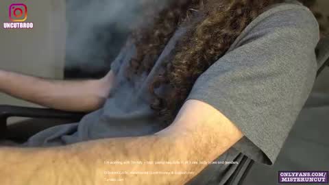 Snapshot of uncutgerman420 chatting on January 11, 11:54 pm Mister Uncut online show from January 11, 11:54 pm