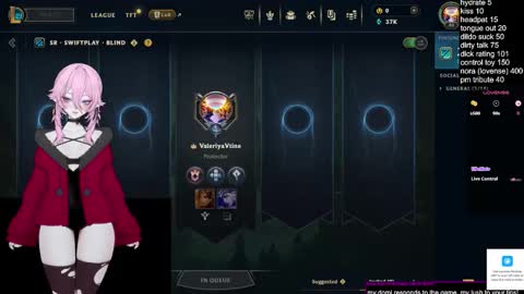 Valeriya Valentine online show from December 21, 2:41 am