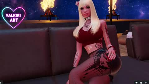 Snapshot of valkiriart chatting on January 31, 5:51 am valkiriart online show from January 31, 5:51 am