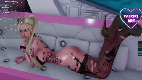 Snapshot of valkiriart chatting on February 2, 4:15 am valkiriart online show from February 2, 4:15 am