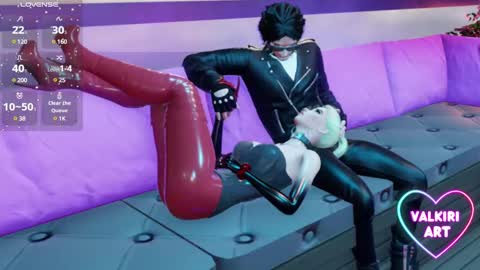 Snapshot of valkiriart chatting on February 4, 1:02 am valkiriart online show from February 4, 1:02 am