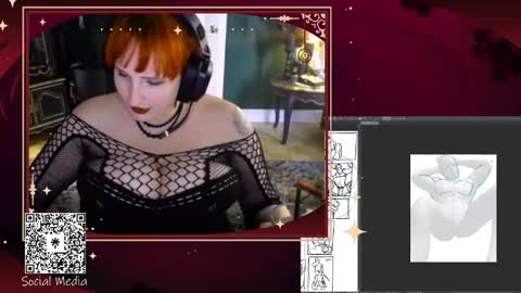Velveteen Veil online show from April 22, 11:06 pm