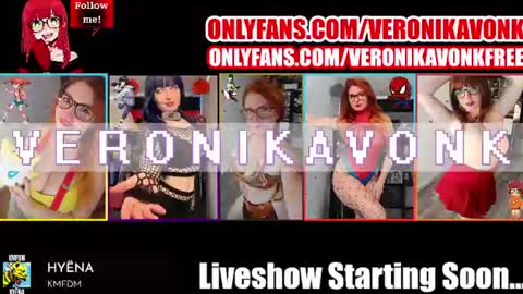 Snapshot of veronikavonk chatting on June 12, 11:09 am Veronika von Kleist online show from June 12, 11:09 am