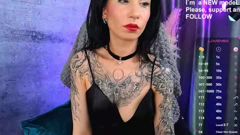 Snapshot of vespera_ chatting on November 16, 8:36 pm Lady or Goddess Vespera online show from November 16, 8:36 pm