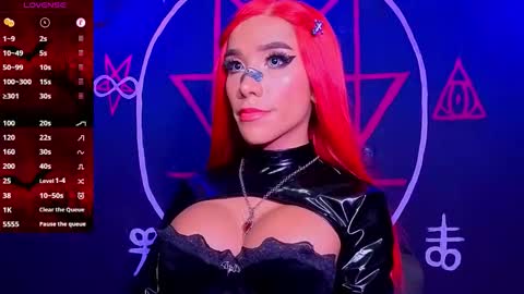 Snapshot of victoriavampire666 chatting on November 17, 8:36 pm Victoria Vampire online show from November 17, 8:36 pm