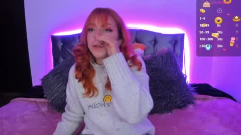 Snapshot of violetaarey chatting on December 18, 1:15 am Violeta Help me reach 150 thumbs up online show from December 18, 1:15 am