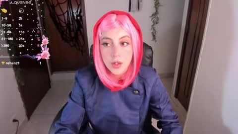 Snapshot of violetaarey chatting on October 17, 12:01 am Violeta Help me reach 150 thumbs up online show from October 17, 12:01 am