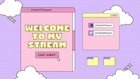 Snapshot of violetttflowers chatting on December 30, 9:29 pm Violet Flowers online show from December 30, 9:29 pm