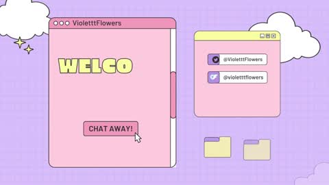 Snapshot of violetttflowers chatting on January 11, 2:30 am Violet Flowers online show from January 11, 2:30 am