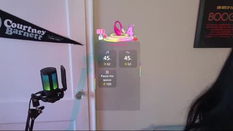 Snapshot of violetwinter666 chatting on February 3, 6:49 pm Violet Winter  indie sleaze goth girl next door online show from February 3, 6:49 pm