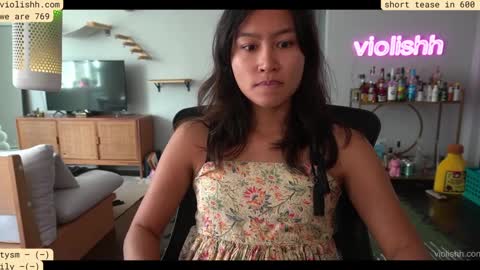 Snapshot of violishh chatting on September 14, 7:24 pm follow me on twitter violishh and ig violishh  online show from September 14, 7:24 pm