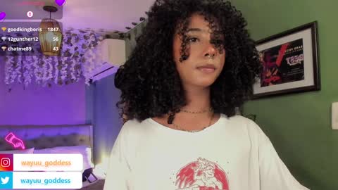 Snapshot of wayuu_goddess chatting on January 30, 6:21 pm Wayuu Goddess 3 online show from January 30, 6:21 pm