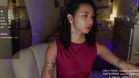 Snapshot of wayuu_goddess chatting on October 30, 10:38 am Wayuu Goddess 3 online show from October 30, 10:38 am