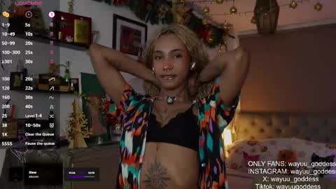 Snapshot of wayuu_goddess chatting on December 14, 3:06 pm Wayuu Goddess 3 online show from December 14, 3:06 pm