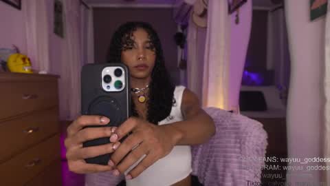 Snapshot of wayuu_goddess chatting on May 15, 8:38 pm Wayuu Goddess 3 online show from May 15, 8:38 pm
