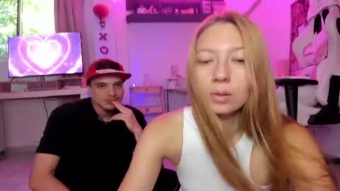 Snapshot of whitepink777 chatting on July 17, 4:12 pm Katrin and Aaron online show from July 17, 4:12 pm