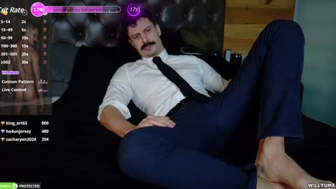 Snapshot of willyumx chatting on December 11, 10:06 pm William Miguel online show from December 11, 10:06 pm