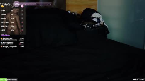 Snapshot of willyumx chatting on December 16, 5:54 pm William Miguel online show from December 16, 5:54 pm