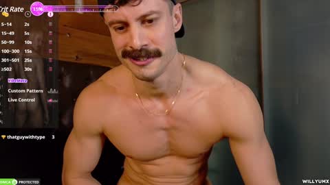 Snapshot of willyumx chatting on January 11, 1:37 am William Miguel online show from January 11, 1:37 am