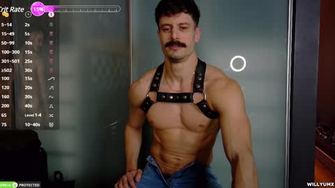 Snapshot of willyumx chatting on January 13, 3:23 am William Miguel online show from January 13, 3:23 am