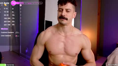 Snapshot of willyumx chatting on December 19, 3:02 am William Miguel online show from December 19, 3:02 am