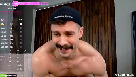 Snapshot of willyumx chatting on March 5, 8:38 pm William Miguel online show from March 5, 8:38 pm