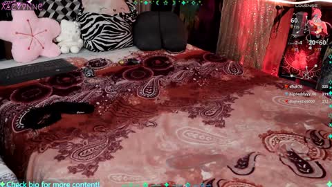 Snapshot of xaevynne chatting on January 4, 7:55 am Xaevynne Sometimes Milla Milla The Cute as a Buttom Brunette online show from January 4, 7:55 am