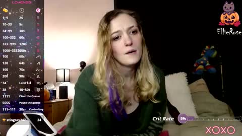 EllieeRose online show from November 23, 12:21 am