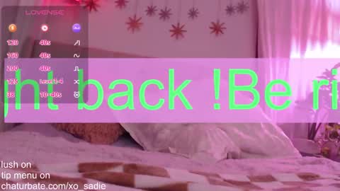 Xo Sadie online show from March 1, 9:55 am