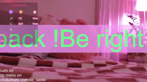 Xo Sadie online show from May 19, 3:13 am