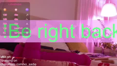 Xo Sadie online show from May 25, 5:46 am