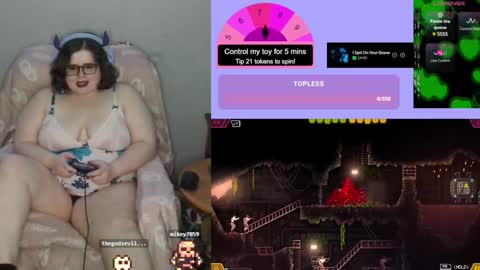 Nerdykitty online show from February 1, 5:39 am