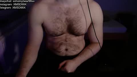Snapshot of xxxhornybear99xxx chatting on October 27, 7:07 pm Matthias online show from October 27, 7:07 pm