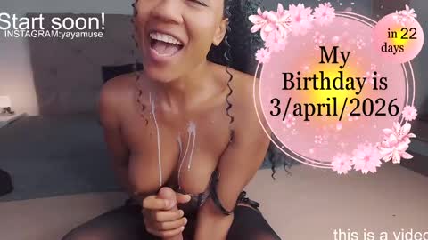 YAYA  online show from March 12, 9:15 am