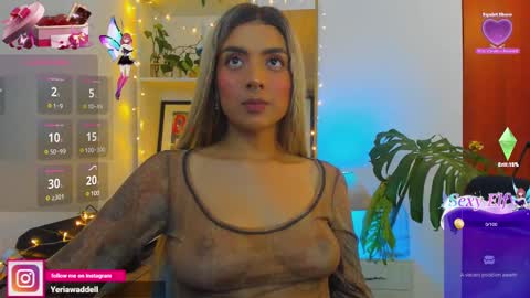 Snapshot of yeriawaddell_ chatting on December 14, 3:07 am yeriawaddell  online show from December 14, 3:07 am